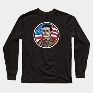 Theodore Roosevelt Long Sleeve T-Shirt